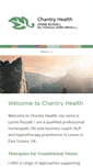 Mobile Screenshot of chantryhealth.com